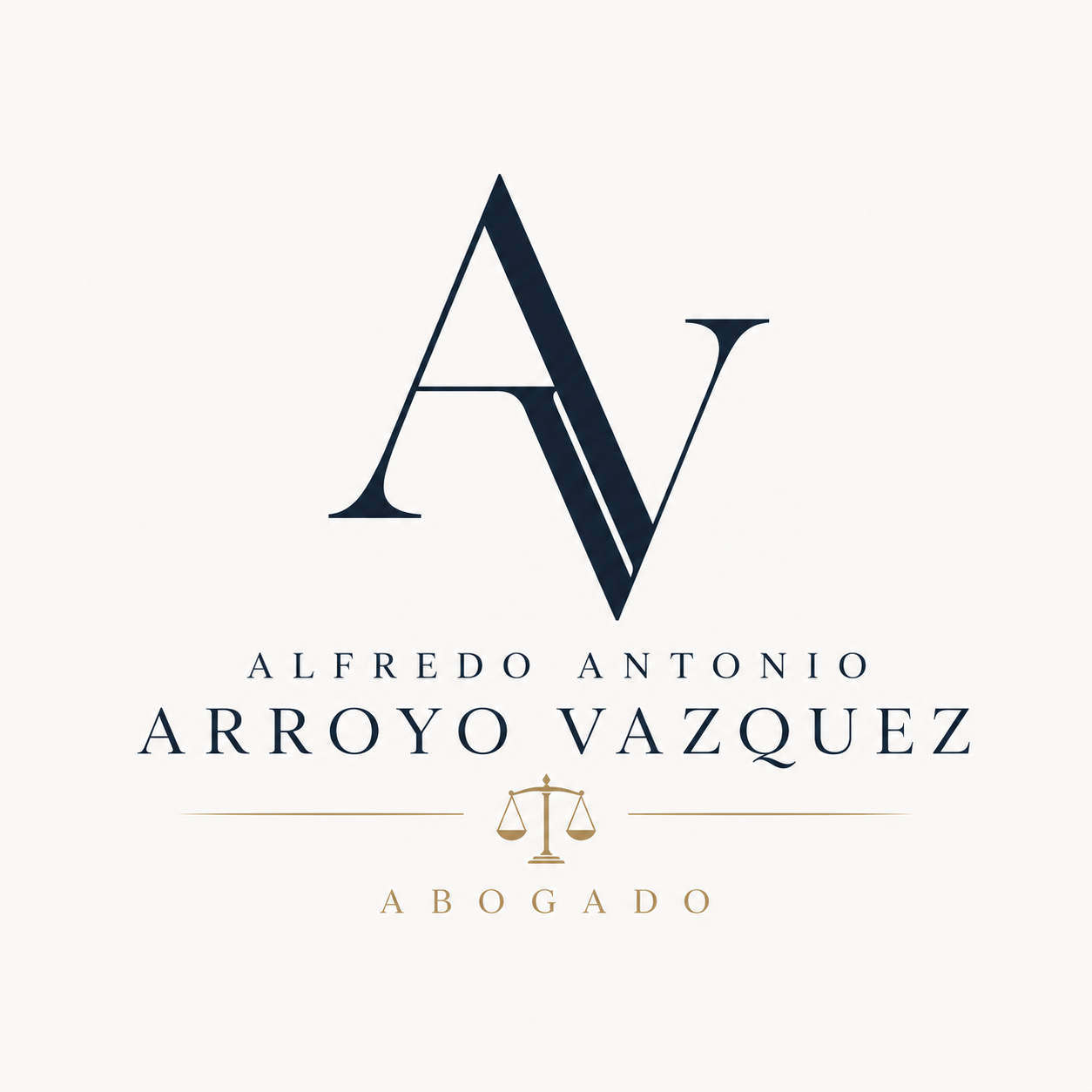 Logotipo de Alfredo Antonio Arroyo Vazquez, abogado